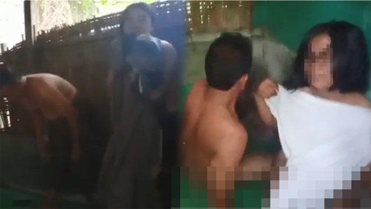 Beredar Video Viral Di Medsos Pasangan Sejoli Yang Di Duga Berbuat Mesum Di Taman Kota